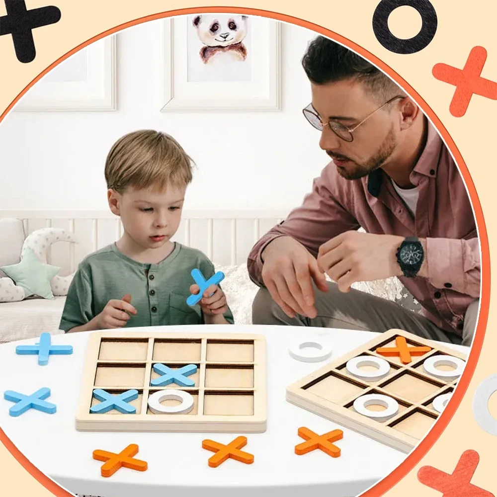 Wooden XO Tic Tac Toe Game Min - đánh giá và giá Board Game Enthusiast