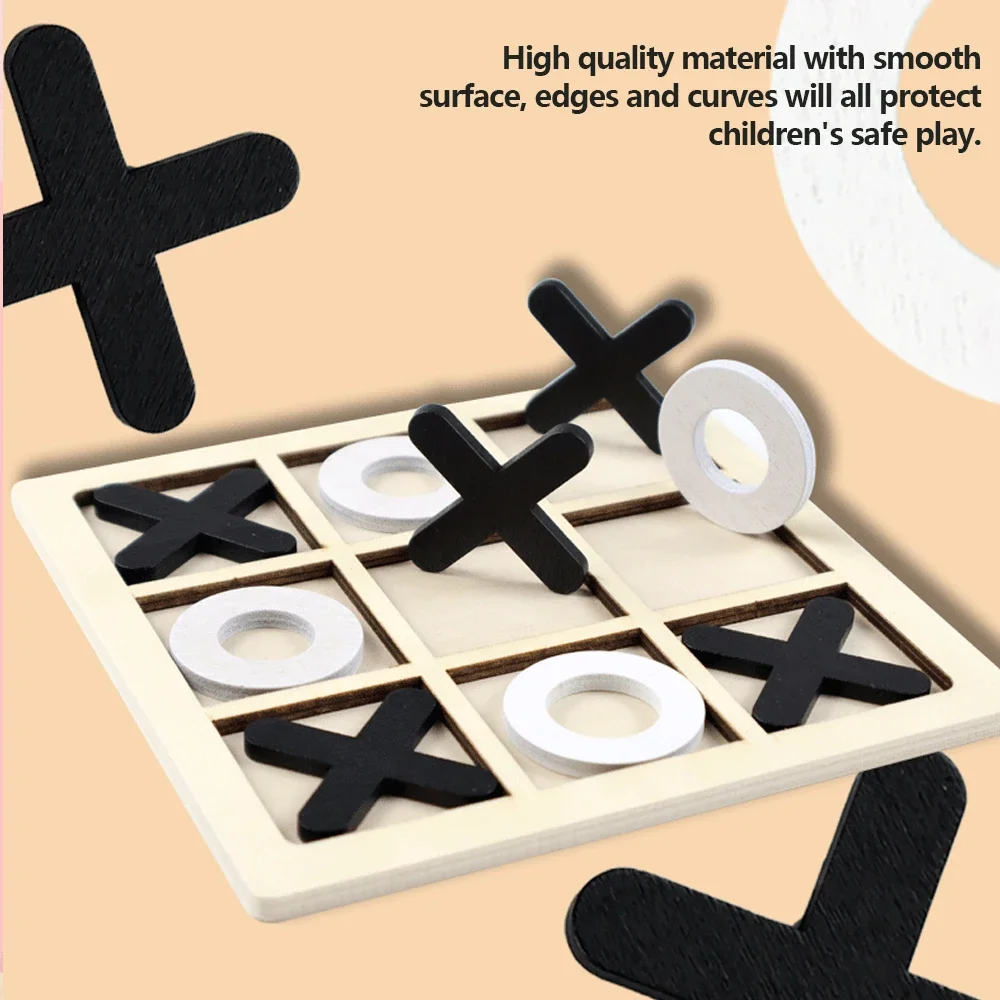 Wooden XO Tic Tac Toe Game Min - đánh giá và giá Board Game Enthusiast