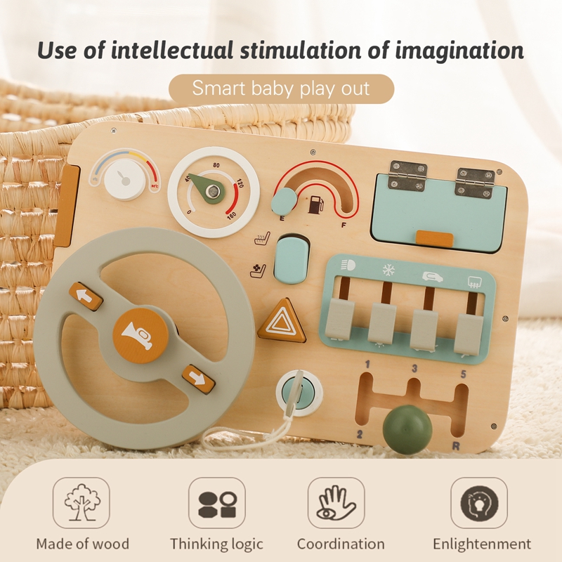 Kids Montessori Toys Car Busy  - đánh giá và giá Board Game Enthusiast