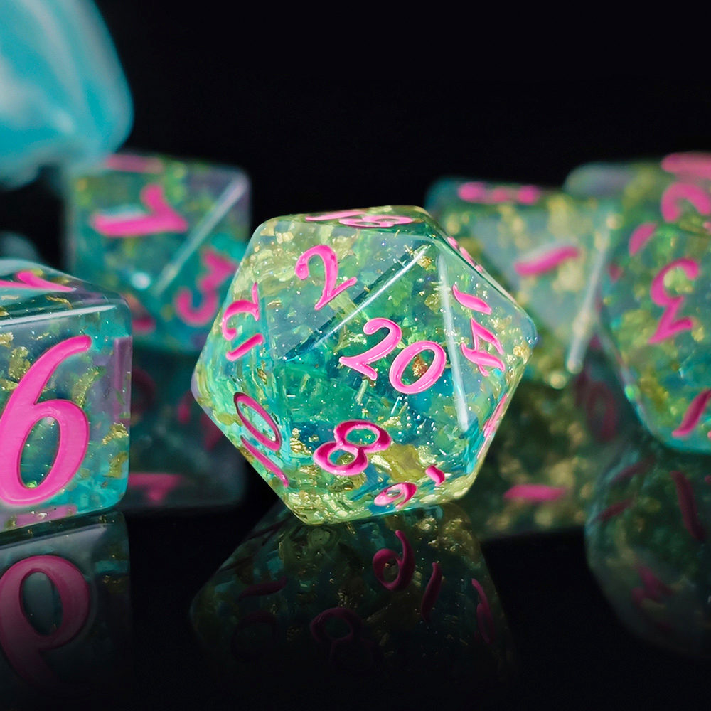 7Pcs/set Shining Foil Inside R - đánh giá và giá Board Game Live