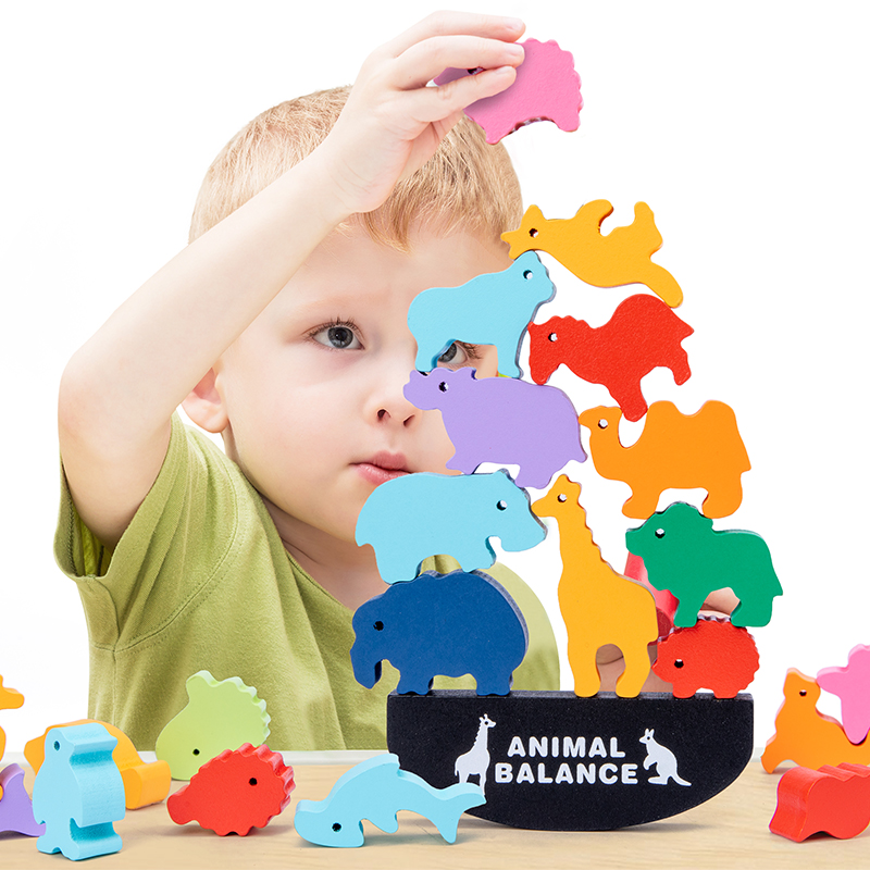 Montessori Children Wooden Ani - đánh giá và giá Board Game Enthusiast