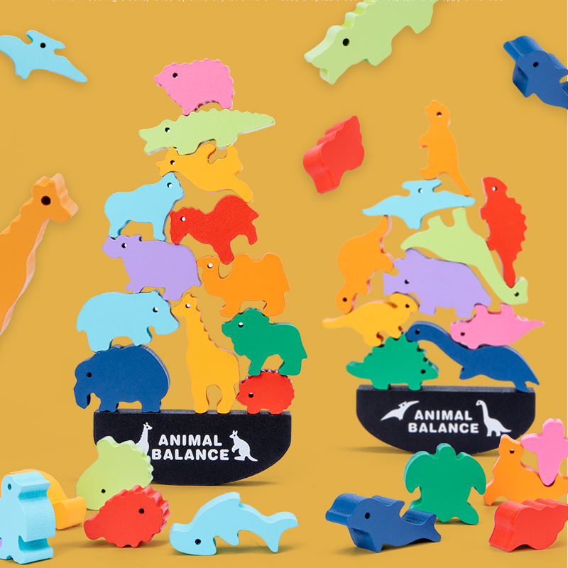 Montessori Children Wooden Ani - đánh giá và giá Board Game Enthusiast