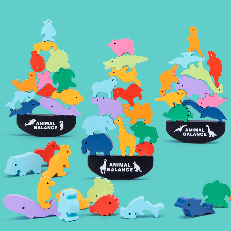 Montessori Children Wooden Ani - đánh giá và giá Board Game Enthusiast