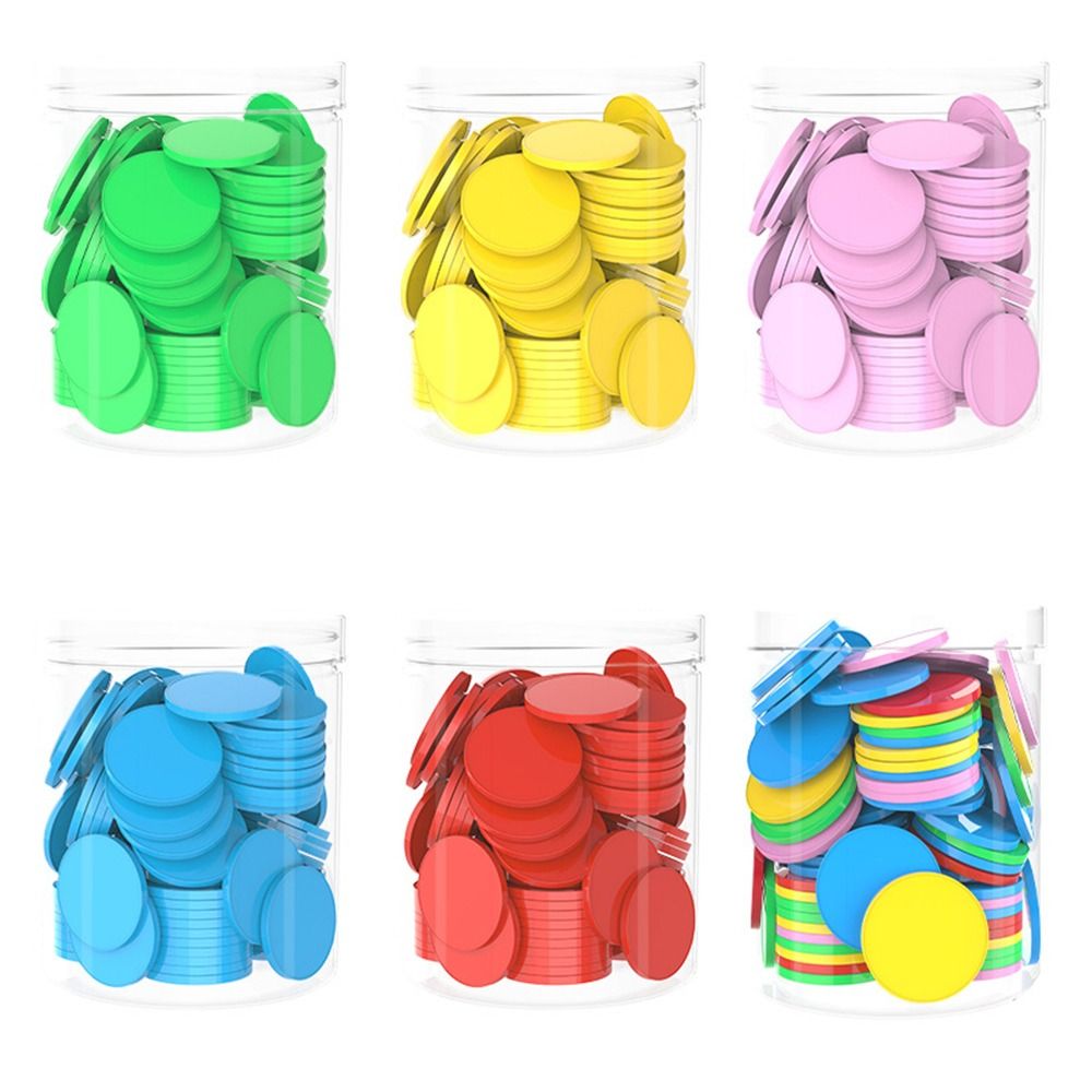 100pcs Plastic Counting Chips  - đánh giá và giá Board Game Harvest