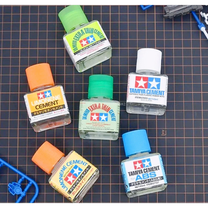 40ml Model Glue 87003/87038/87 - đánh giá và giá Tamiya Model Paint Set